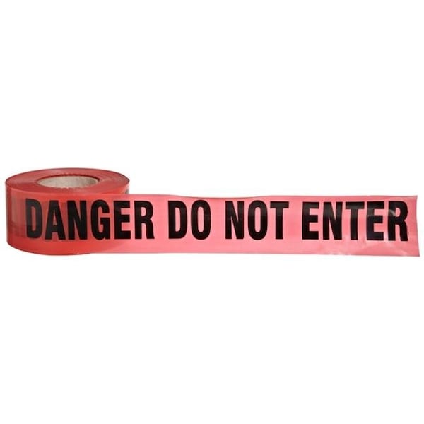 Intertape Polymer Group 761-600DNE1000 3 in. x 1000 ft. Ur600Dne Danger Do Not Enter Barrigade Tape